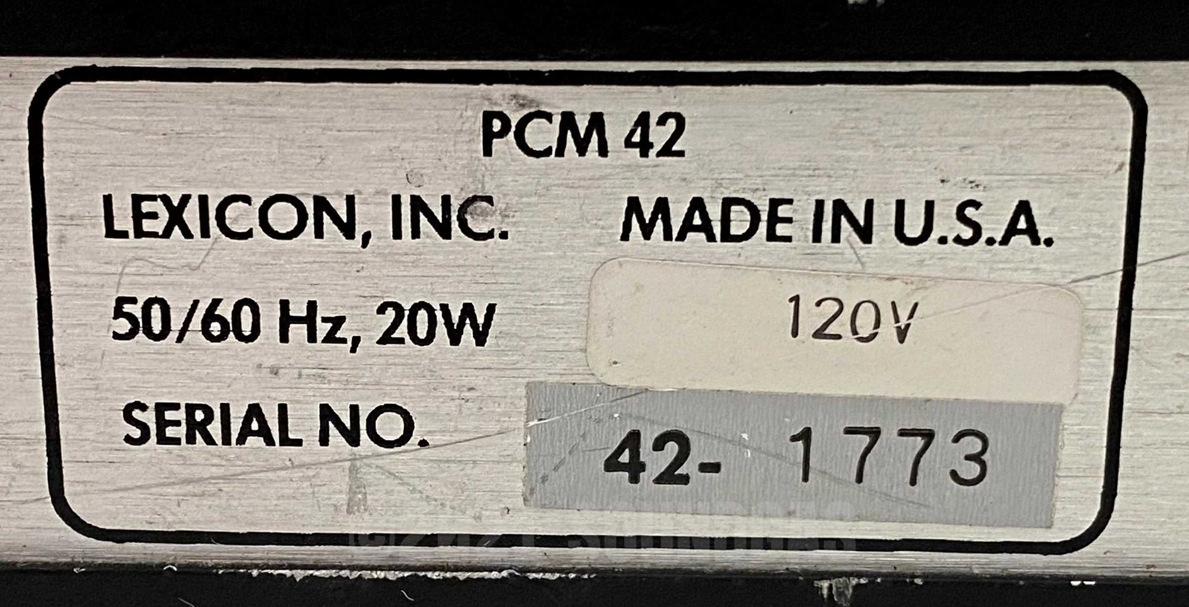 Lexicon PCM 42 - Image 6