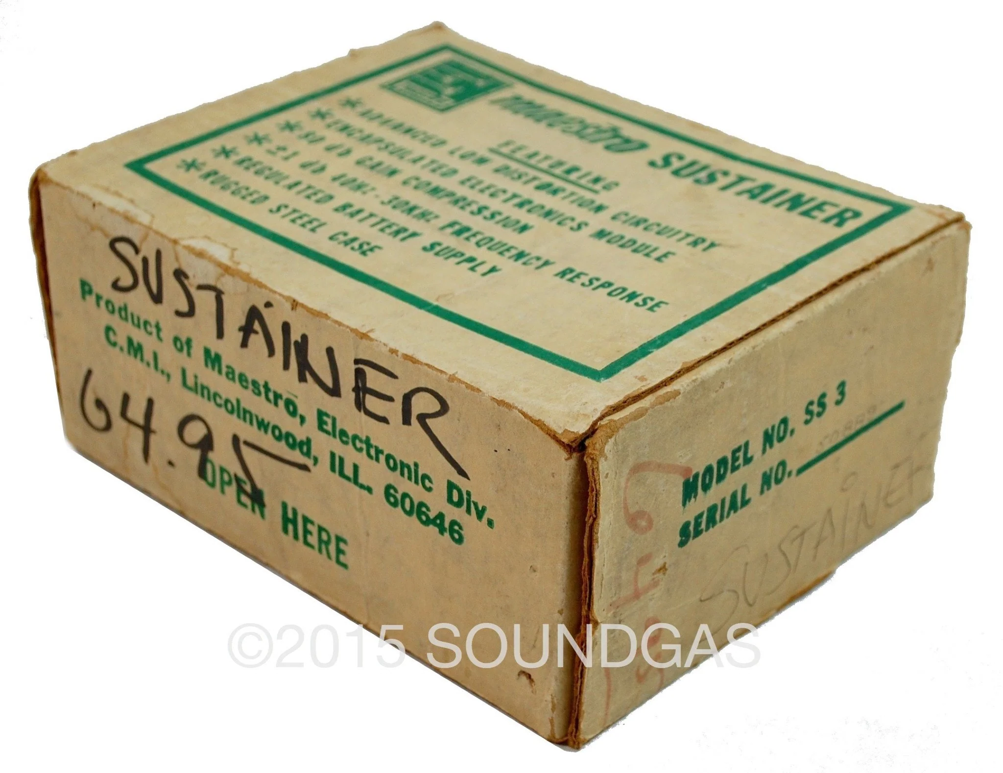 MAESTRO SUSTAINER SS-3 - boxed, near mint! - Image 13