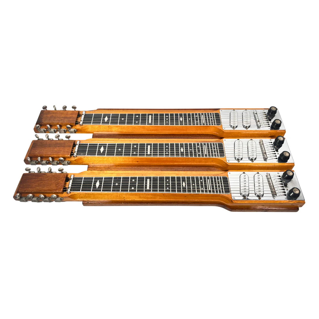Magnatone Maestro Triple Neck 8 String Console Steel Guitar - Image 13