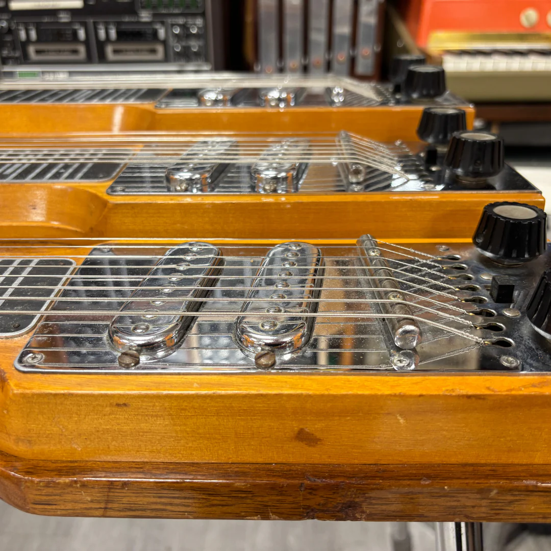 Magnatone Maestro Triple Neck 8 String Console Steel Guitar - Image 7
