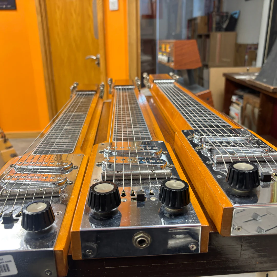 Magnatone Maestro Triple Neck 8 String Console Steel Guitar - Image 8