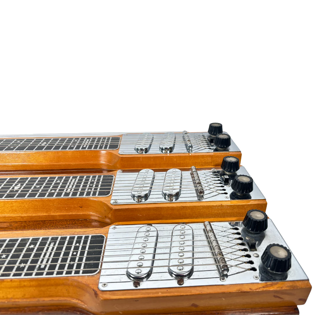 Magnatone Maestro Triple Neck 8 String Console Steel Guitar - Image 9