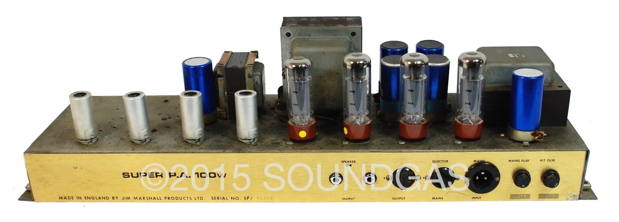 1970 MARSHALL SUPER PA 100W Model 1968 - Image 11