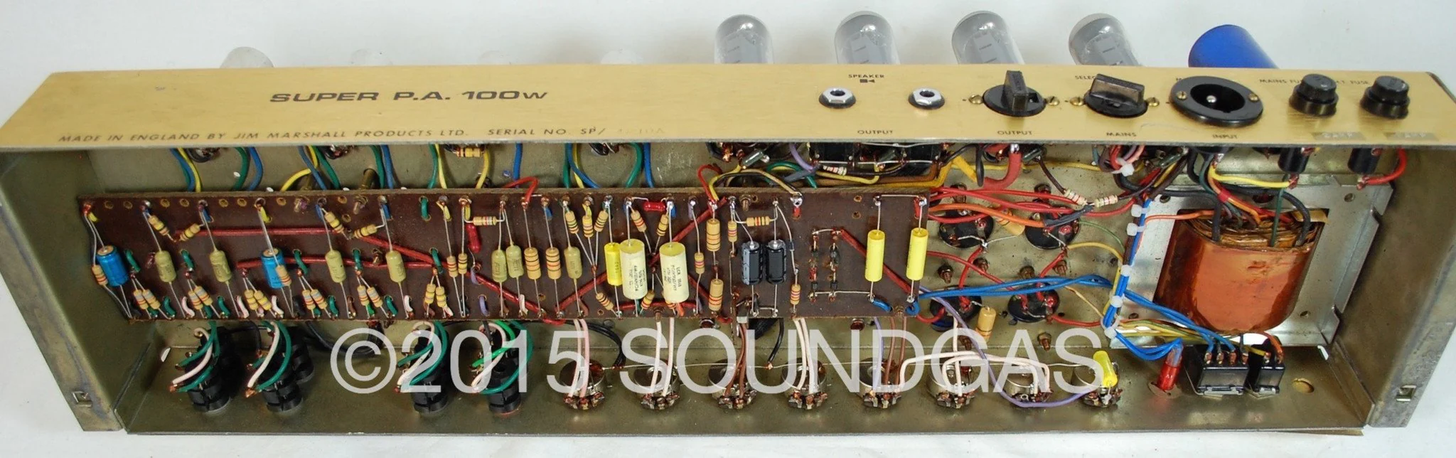 1970 MARSHALL SUPER PA 100W Model 1968 - Image 18