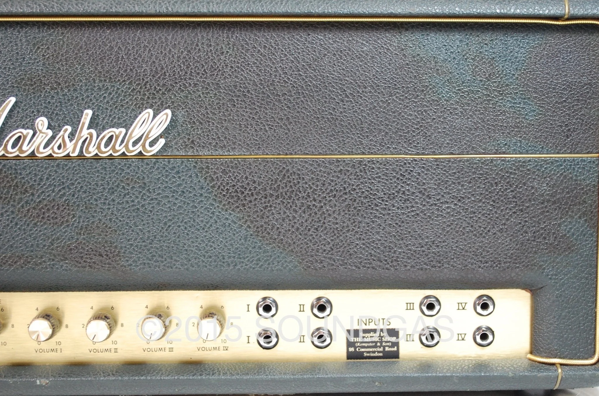 1970 MARSHALL SUPER PA 100W Model 1968 - Image 4