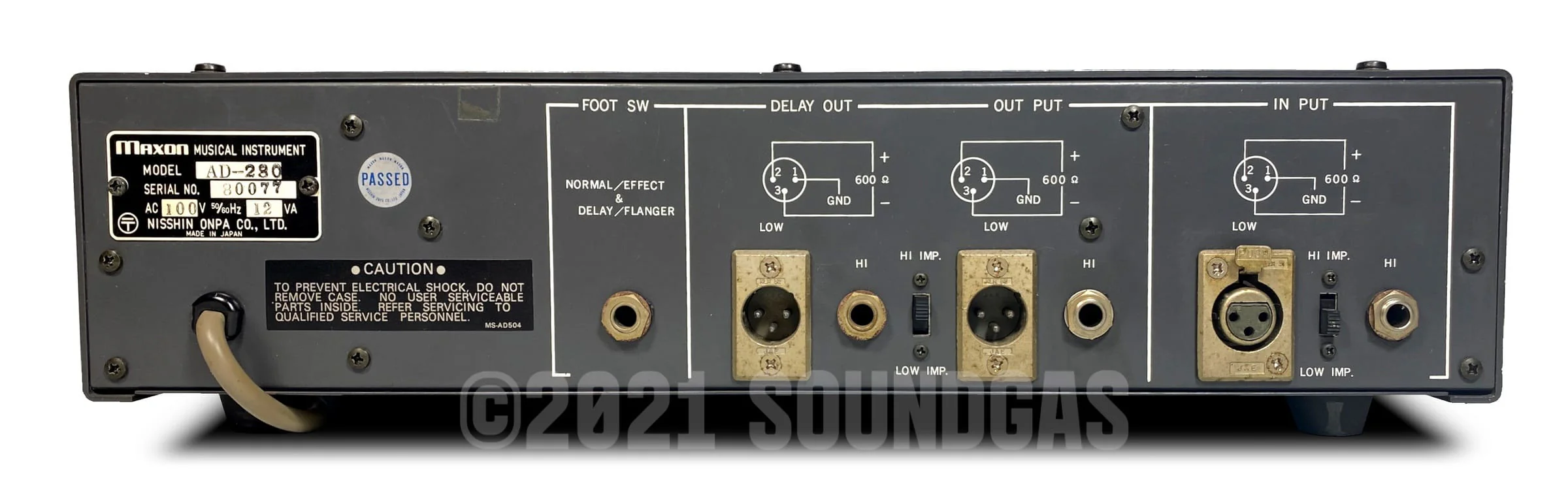 Maxon / Ibanez AD-230 Analogue Delay / Flanger - Image 5