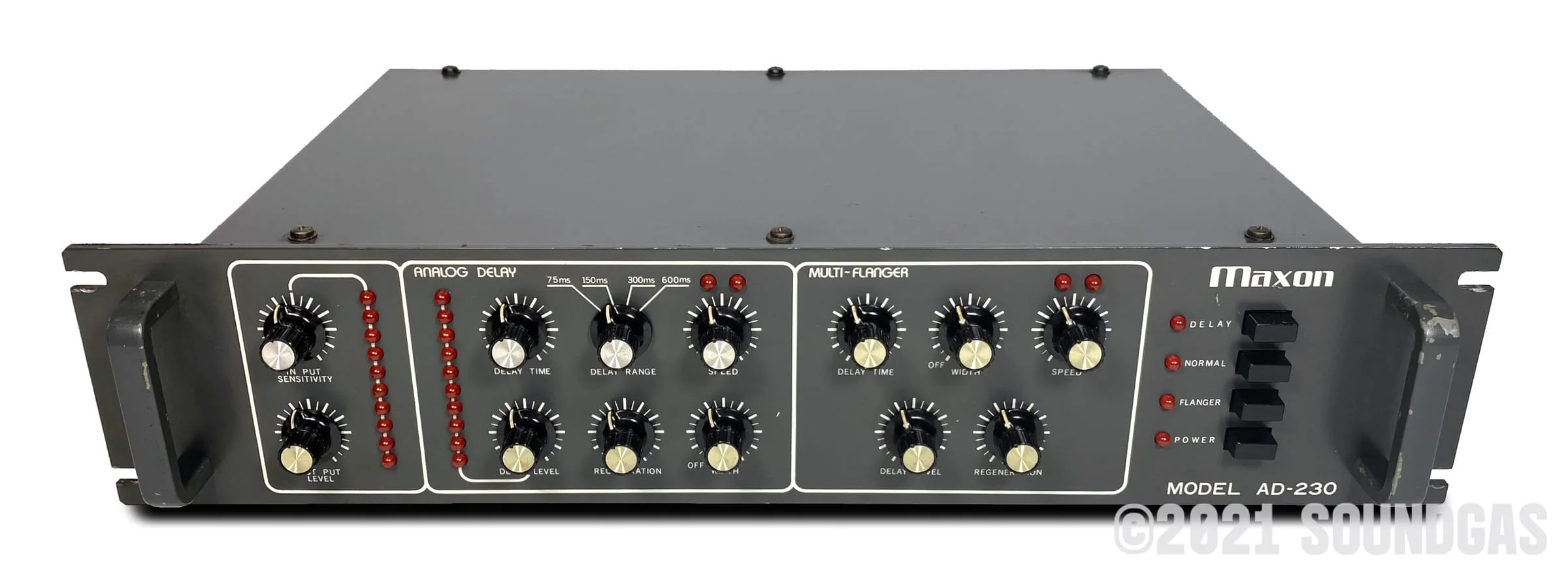 Maxon / Ibanez AD-230 Analogue Delay / Flanger - Image 7