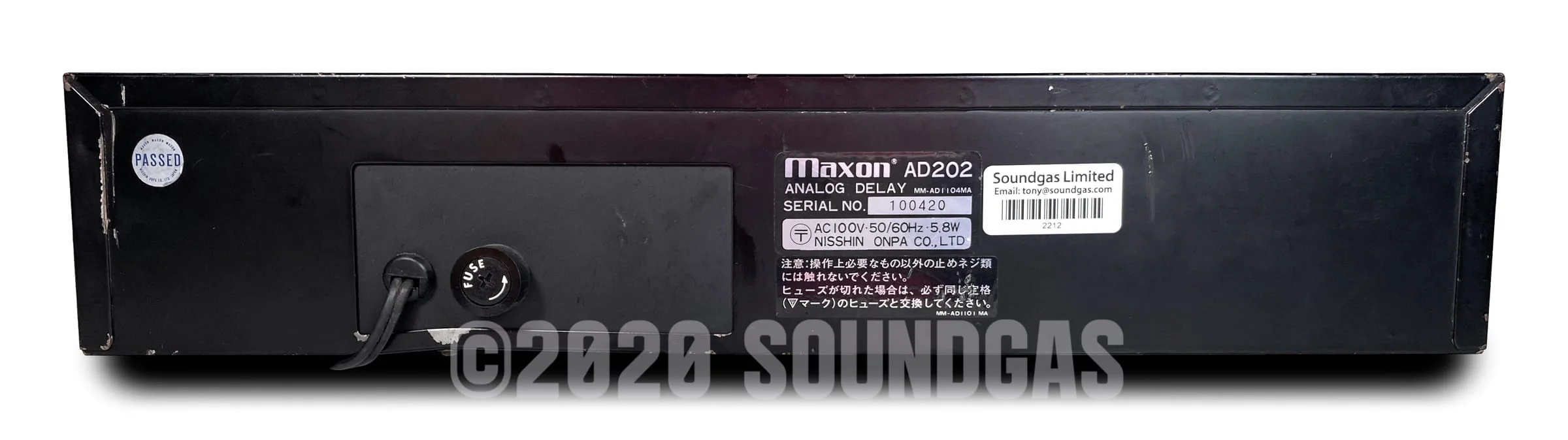 Maxon (Ibanez) AD202 Analog Delay - Image 6