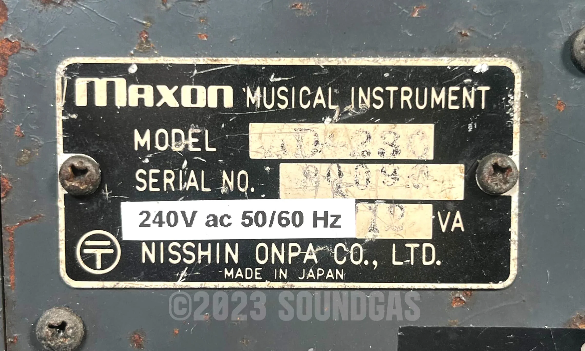 Maxon UE-700 Multi Effector & AD-230 Analog Delay / Flanger - Image 11