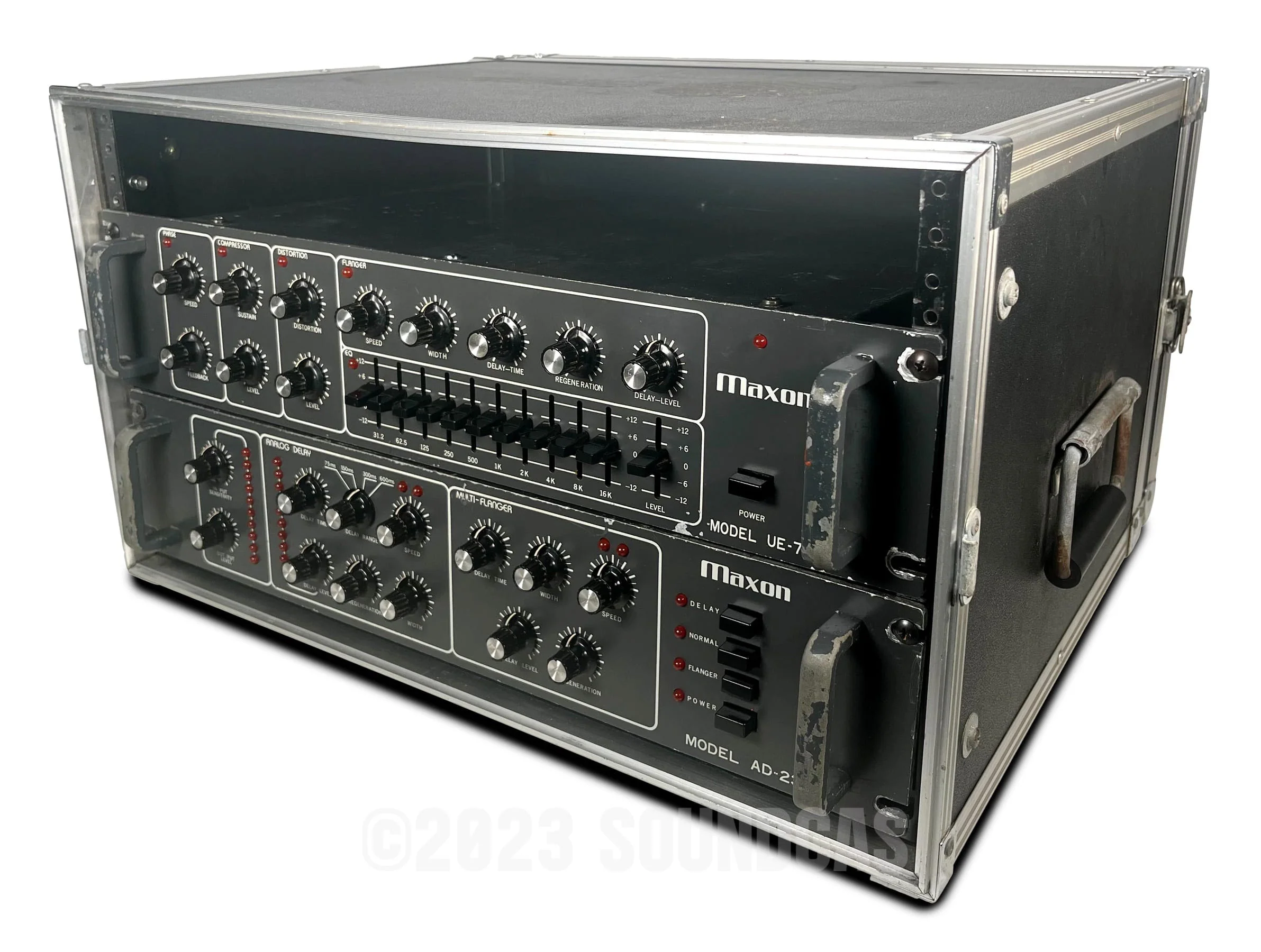 Maxon UE-700 Multi Effector & AD-230 Analog Delay / Flanger - Image 5