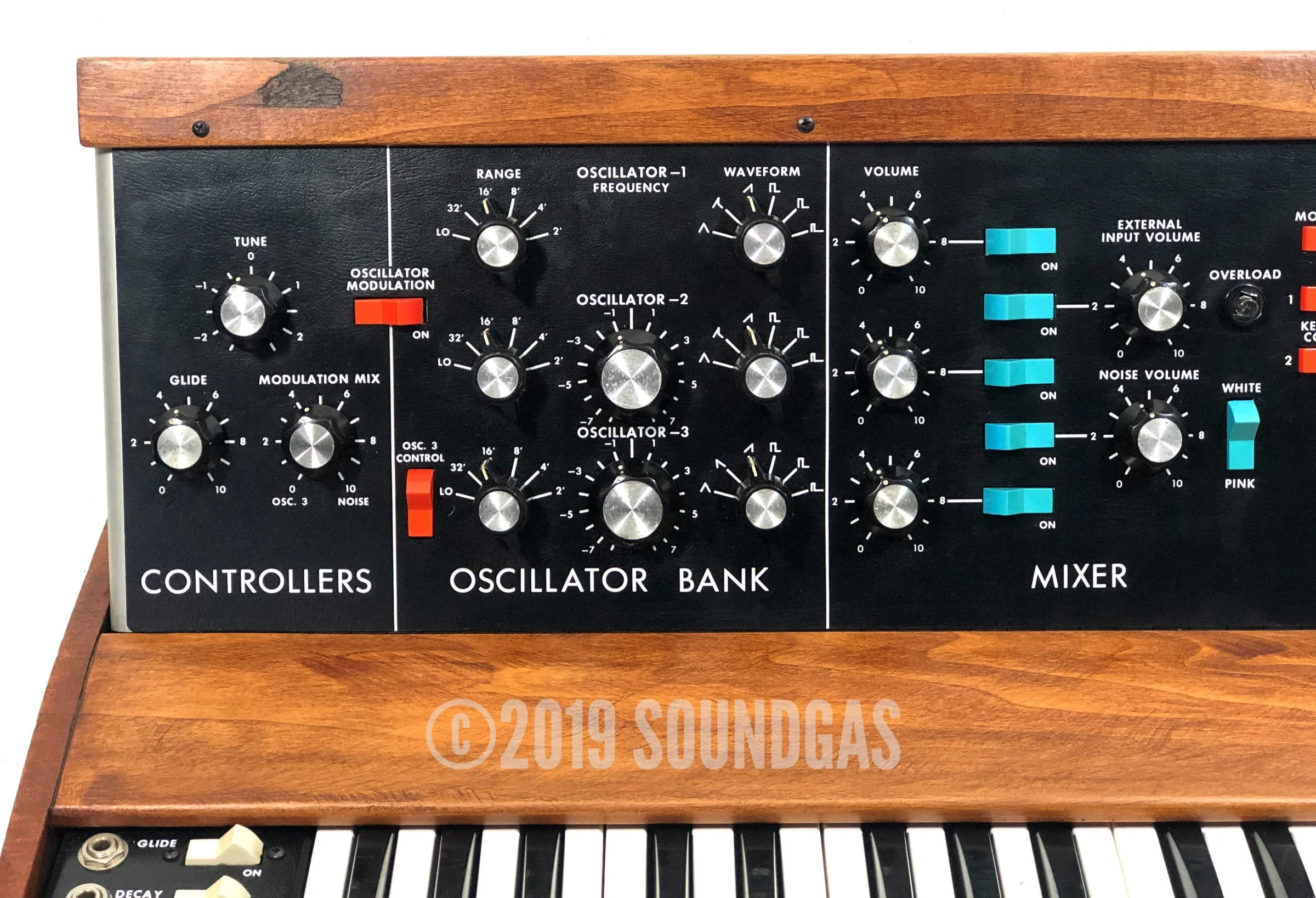 Moog 1974 Minimoog Model D + Kenton MIDI - Image 7