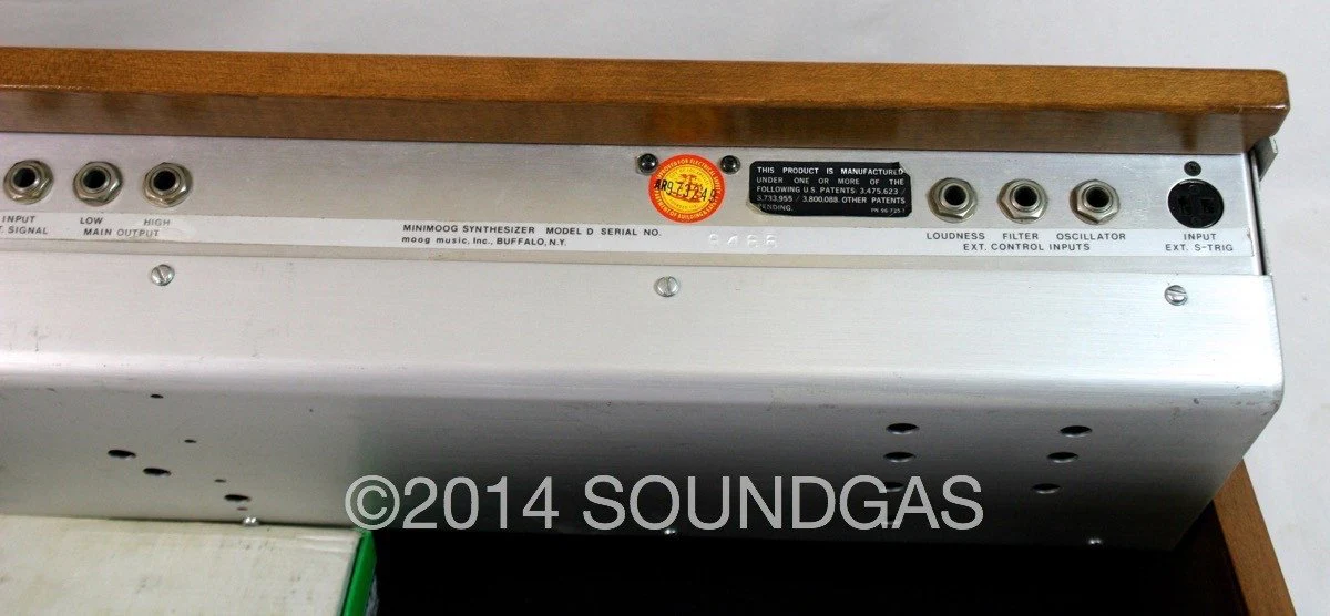 MOOG MUSIC 1977 MINIMOOG MODEL D - Image 13