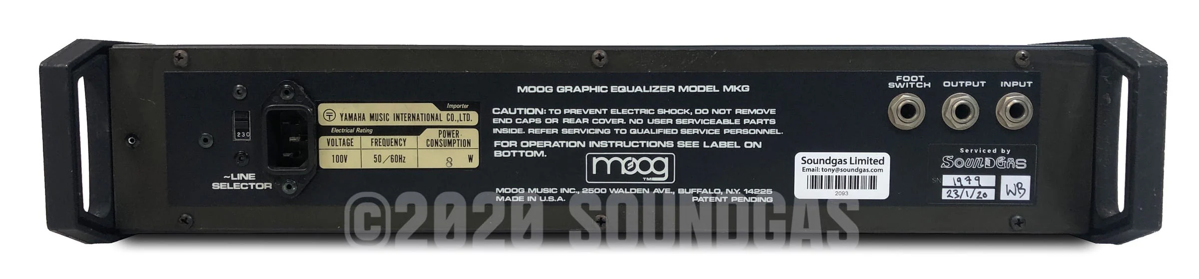 Moog Ten Band Graphic Equalizer - Image 5