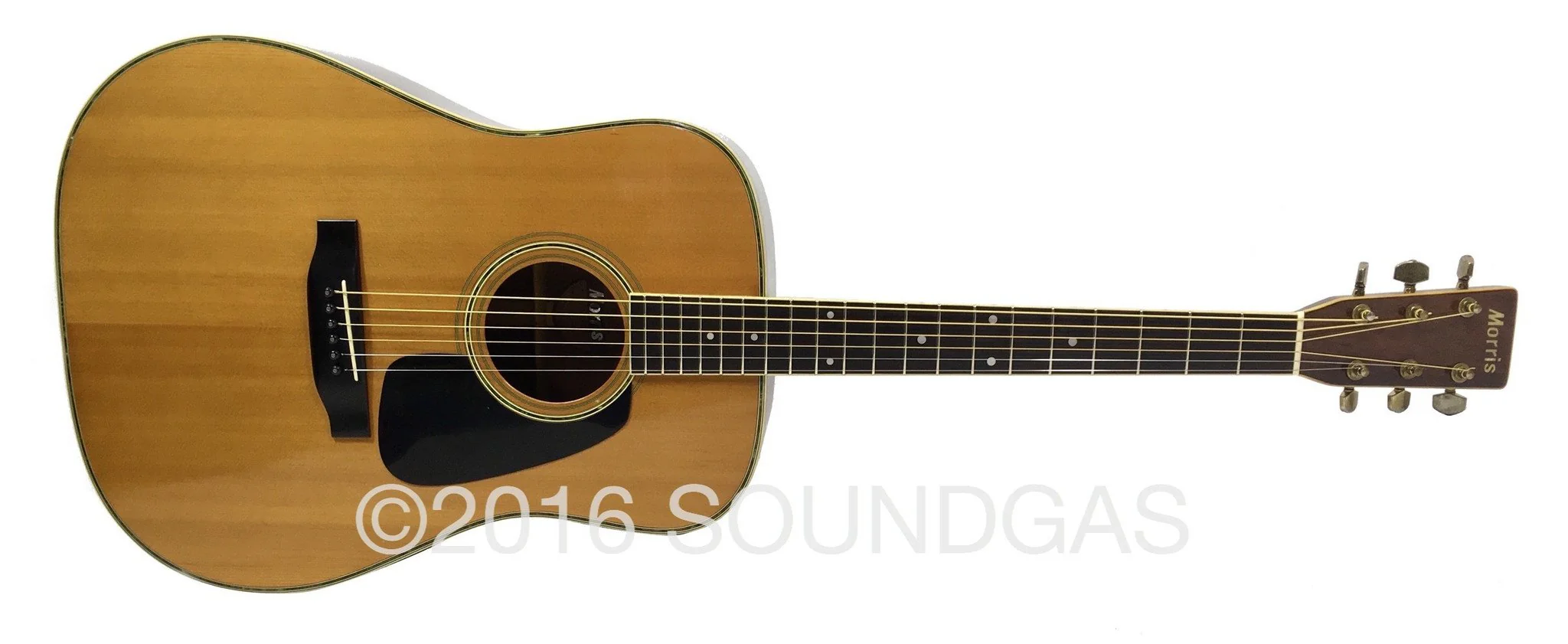 Morris MD-515 Japanese Acoustic (1970s) - Image 2