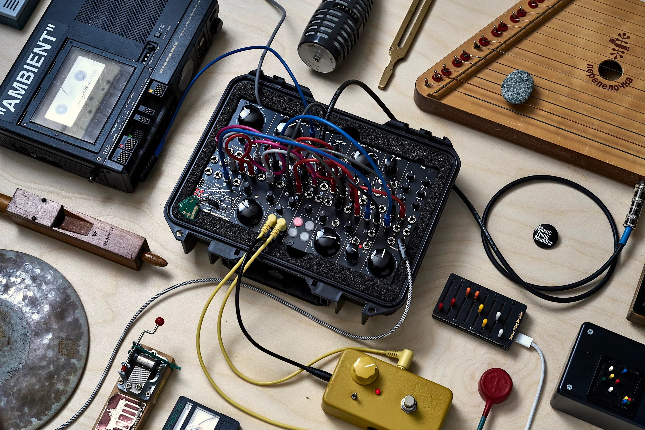 Music Thing Modular Workshop System Desktop Eurorack Synthesiser - Image 5