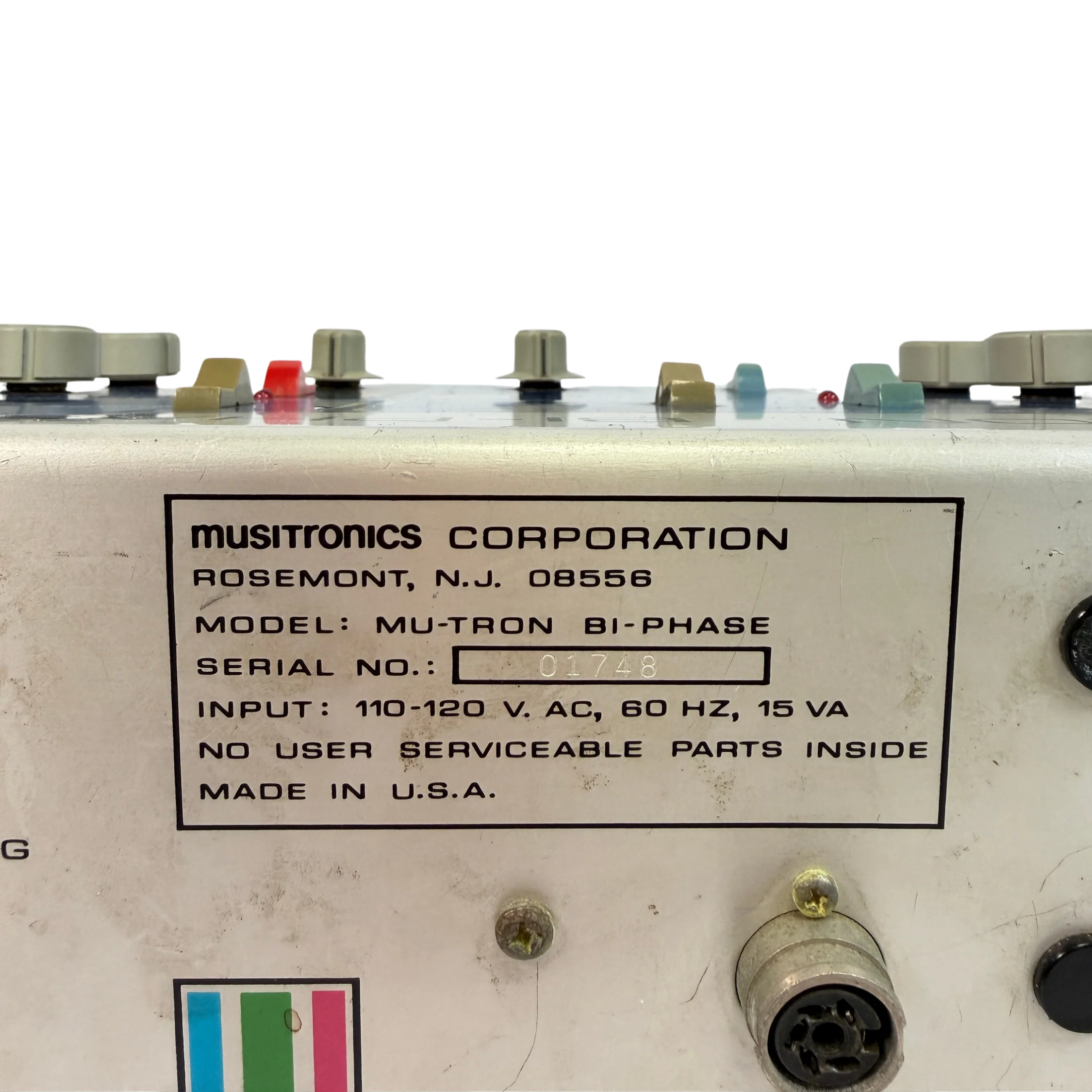 Musitronics Mu-Tron Bi-Phase - SN 01748 - Image 7
