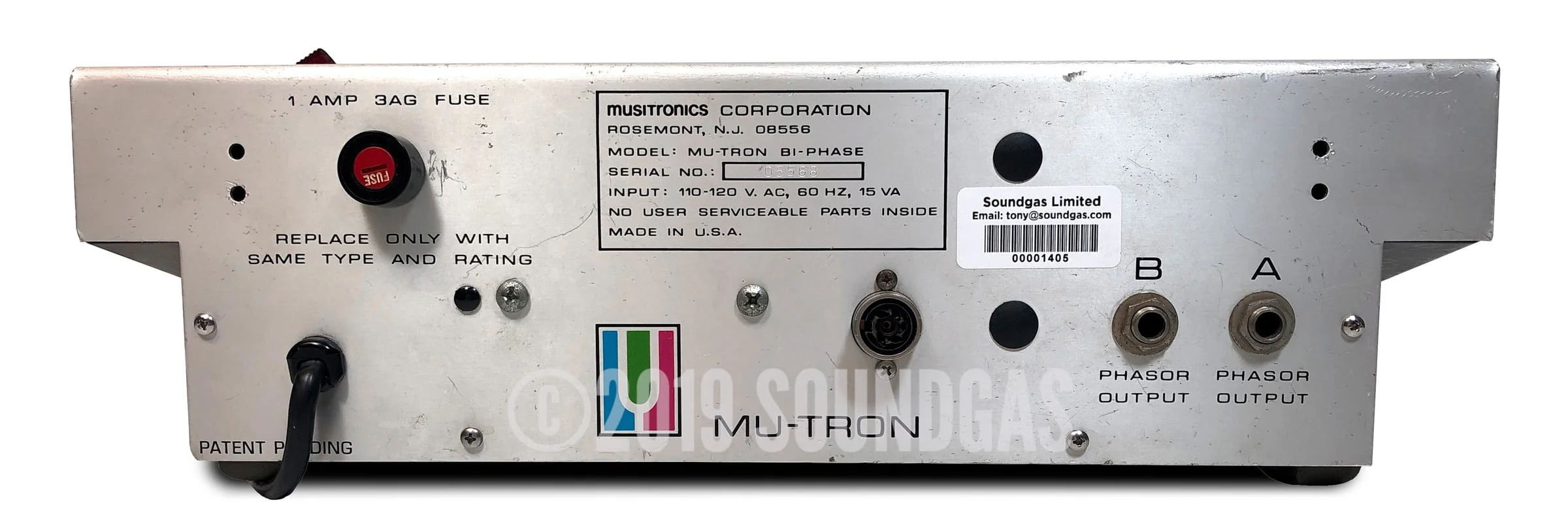 Musitronics Mu-Tron Bi-Phase &amp; C-100 Opti-Pot Pedal - Image 6