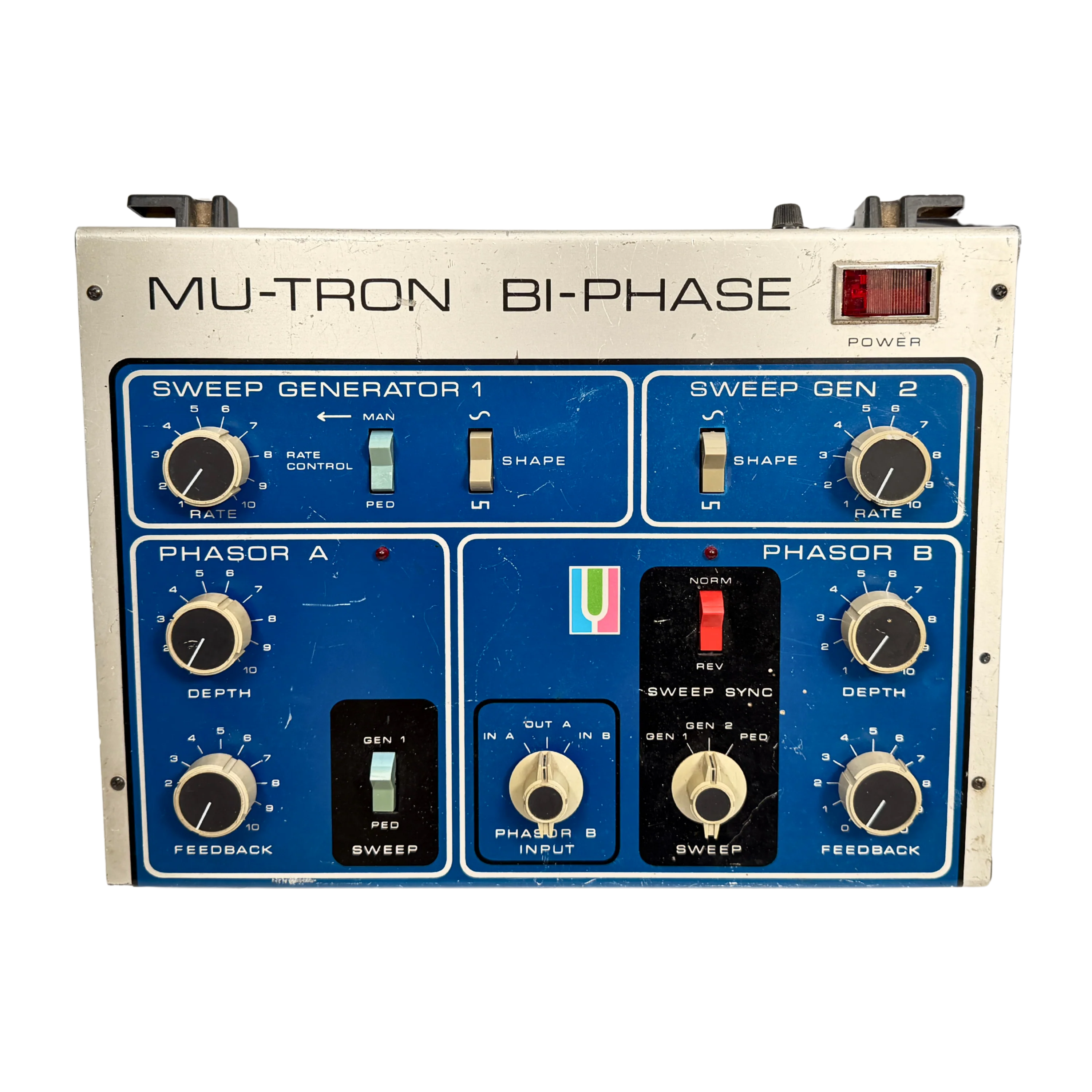 Musitronics Mu-Tron Bi-Phase with C-100 Opti-Pot Pedal - SN 01960 - Image 2
