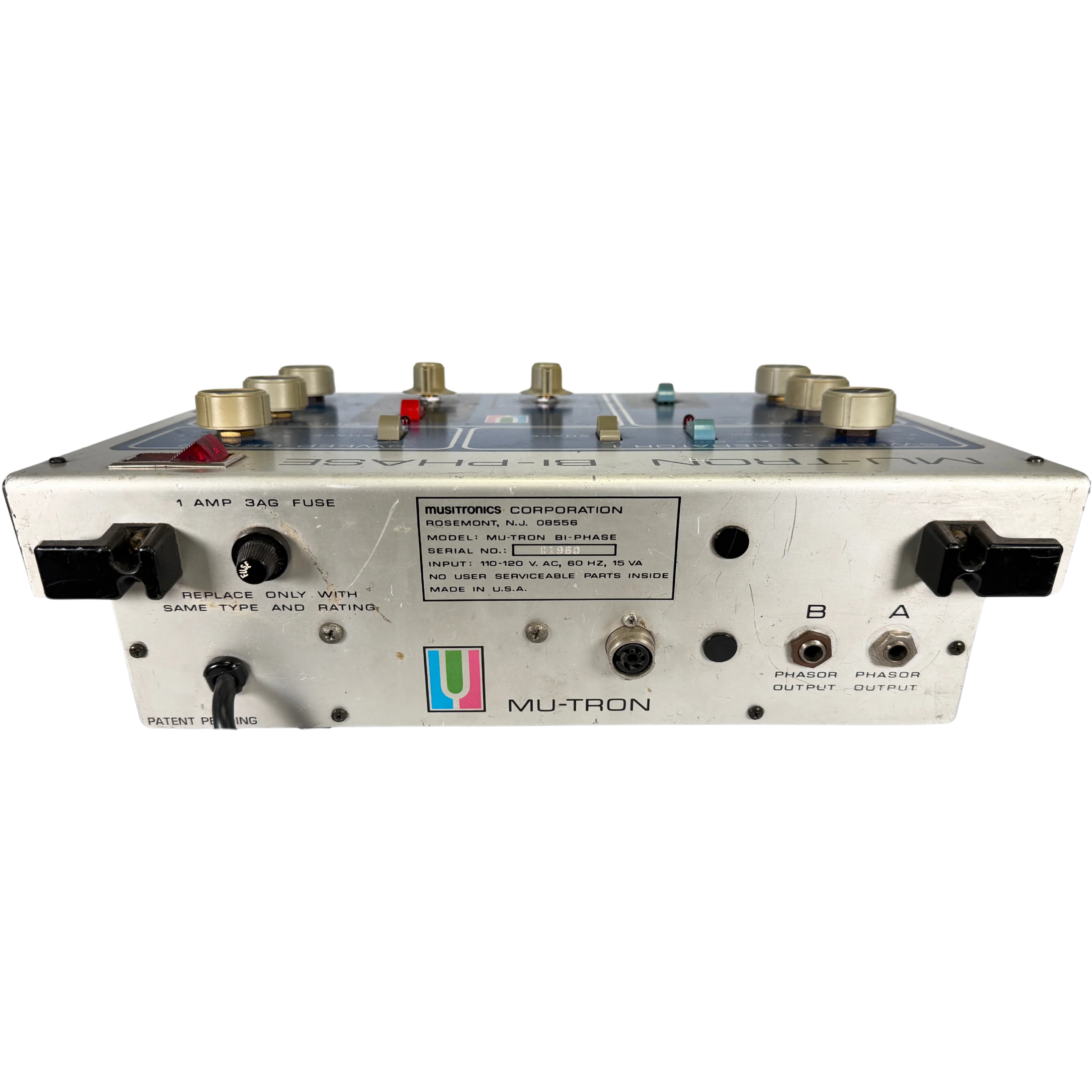 Musitronics Mu-Tron Bi-Phase with C-100 Opti-Pot Pedal - SN 01960 - Image 8