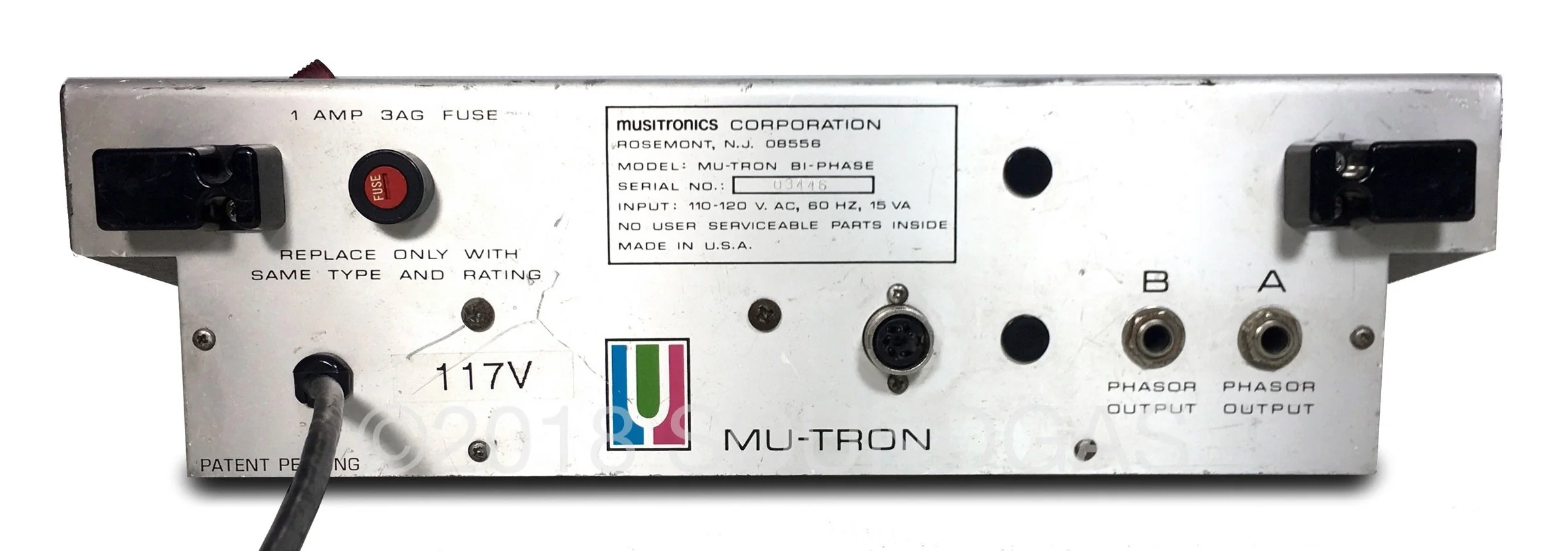 Musitronics Mu-Tron Bi-Phase with C-100 Opti-Pot Pedal - Image 7
