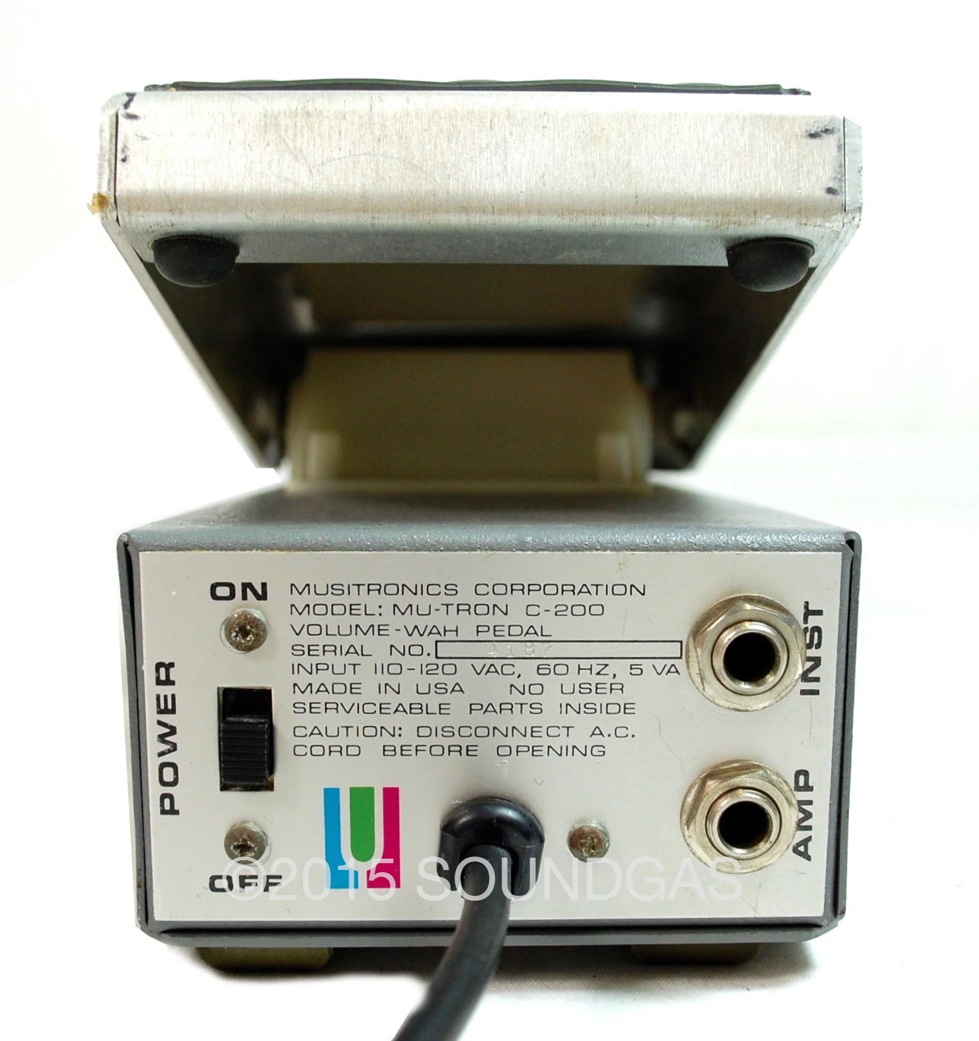 MUSITRONICS MU-TRON C-200 VOLUME WAH - Image 8