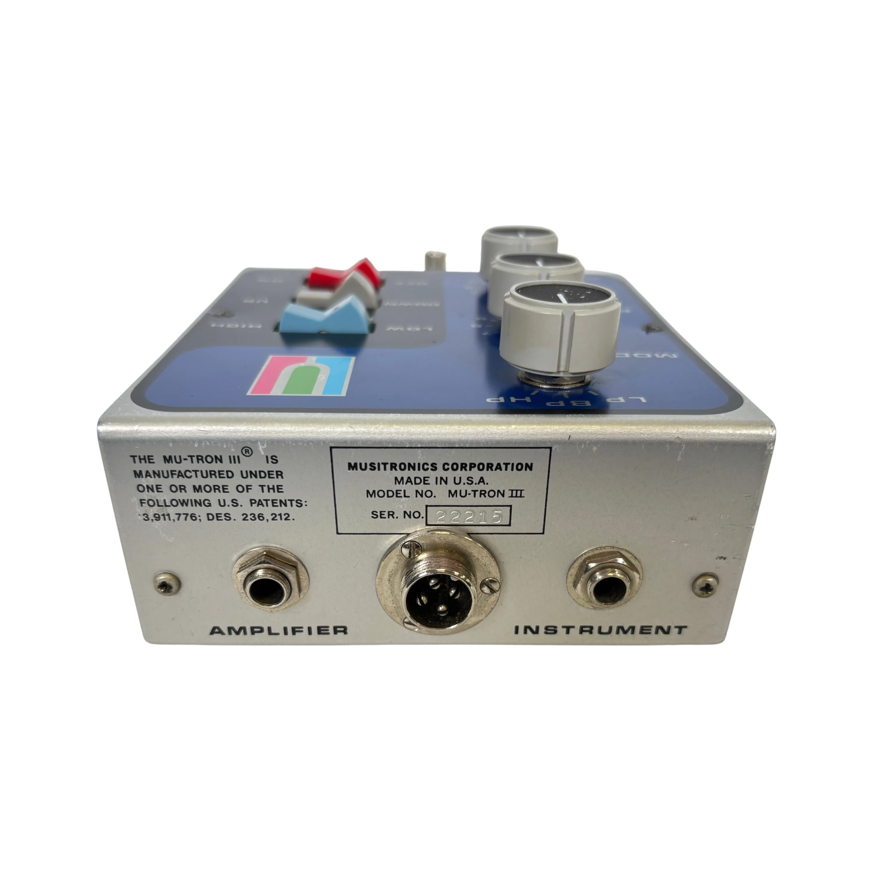Musitronics Mu-Tron III (True Bypass & PSU Mods) - SN 22215 - Image 5