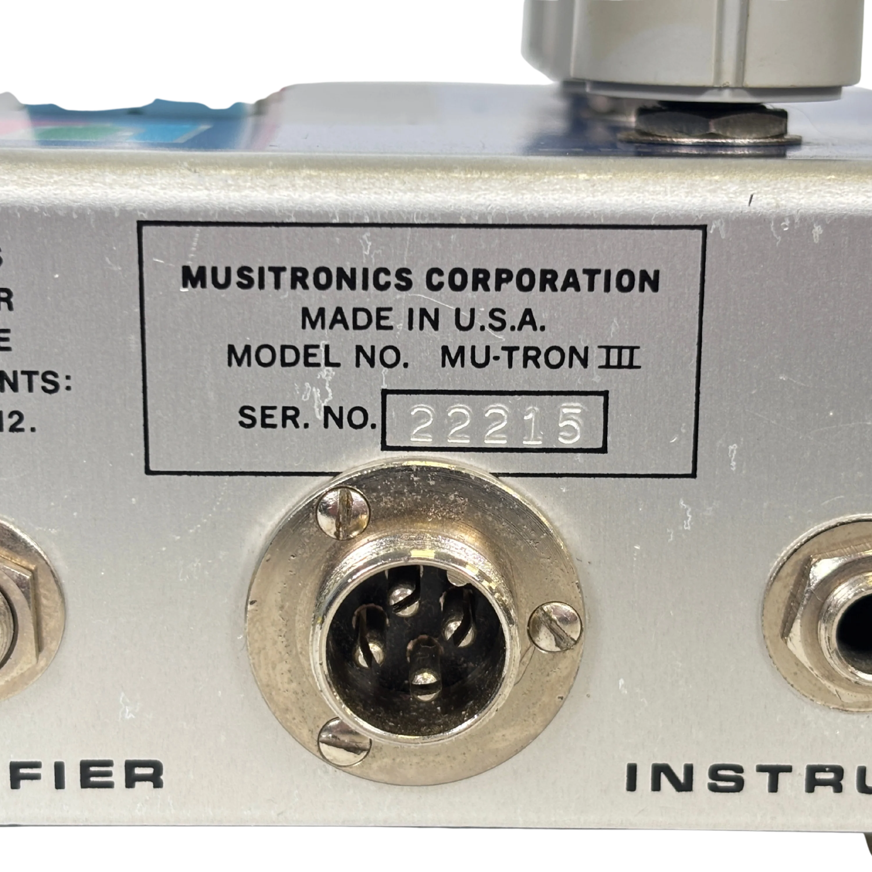 Musitronics Mu-Tron III (True Bypass & PSU Mods) - SN 22215 - Image 6