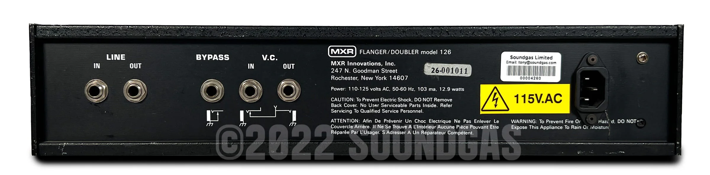 MXR Flanger/Doubler 126 - Image 5