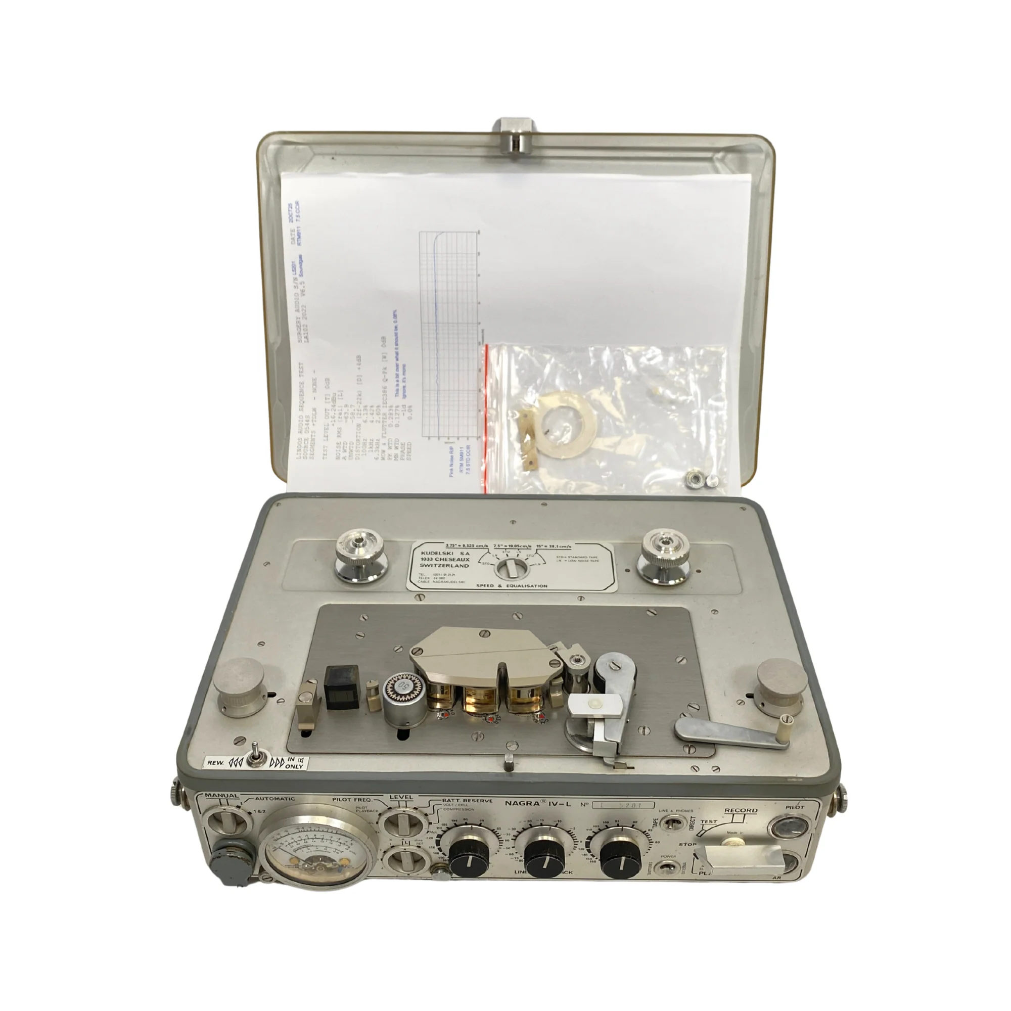 Nagra IV-L Reel to Reel - SN 5201
