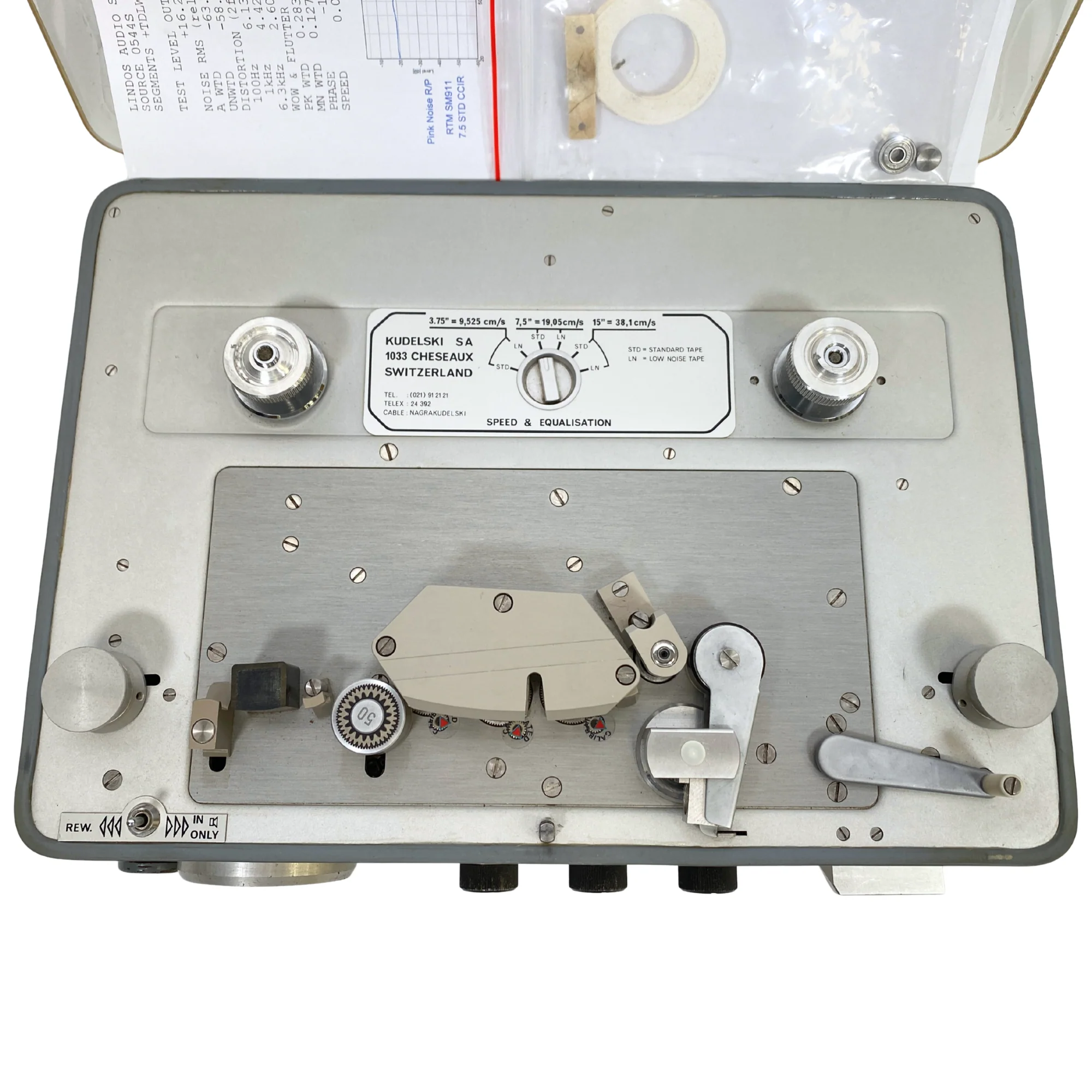 Nagra IV-L Reel to Reel - SN 5201 - Image 3