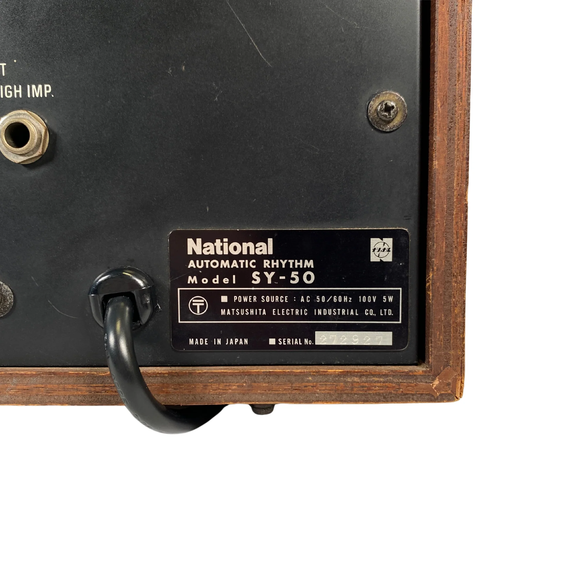 National SY-50 Automatic Rhythm Drum Machine - SN 272927 - Image 5