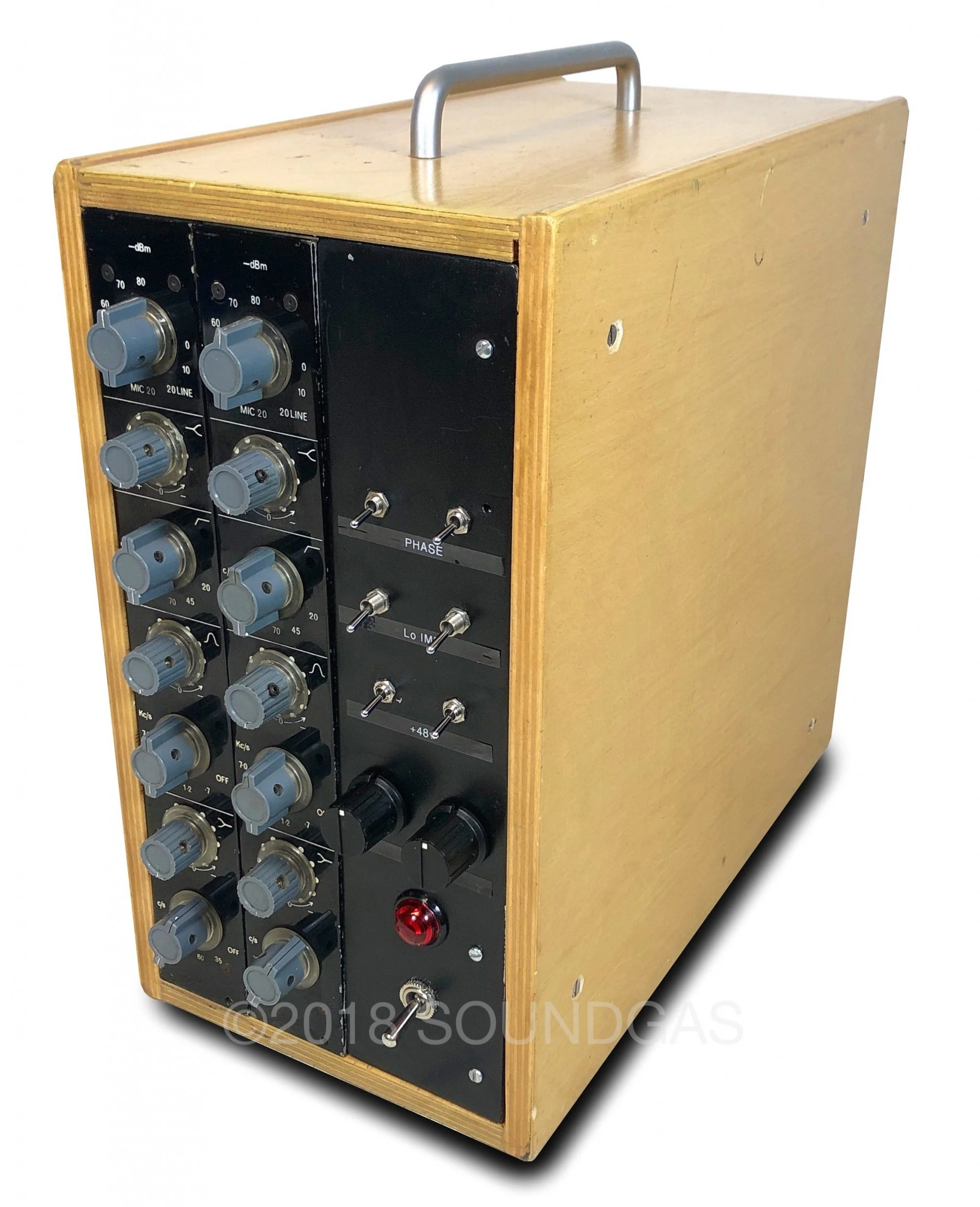 Neve 1057 Racked Pair Germanium Pre/Eqs - Serviced - Image 2