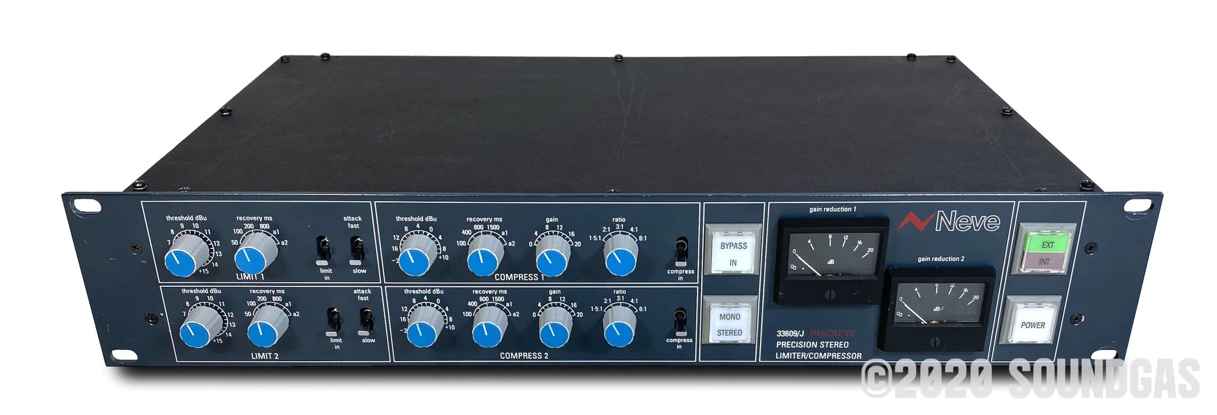 Neve 33609/J Discrete (J/D) Stereo Limiter/Compressor - Image 7