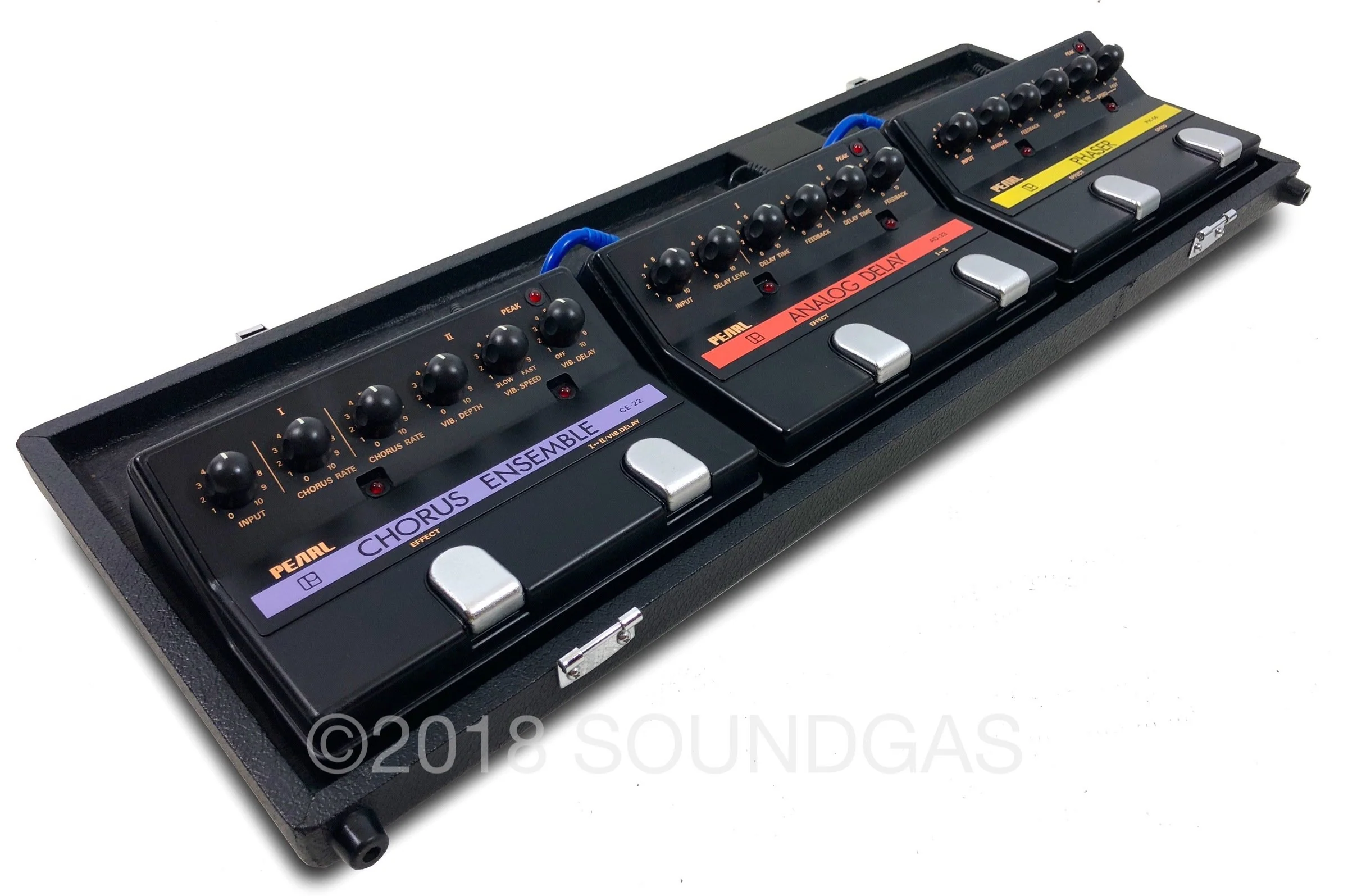 Pearl CE-22 + AD-33 + PH-44 Pedal Board - Image 6