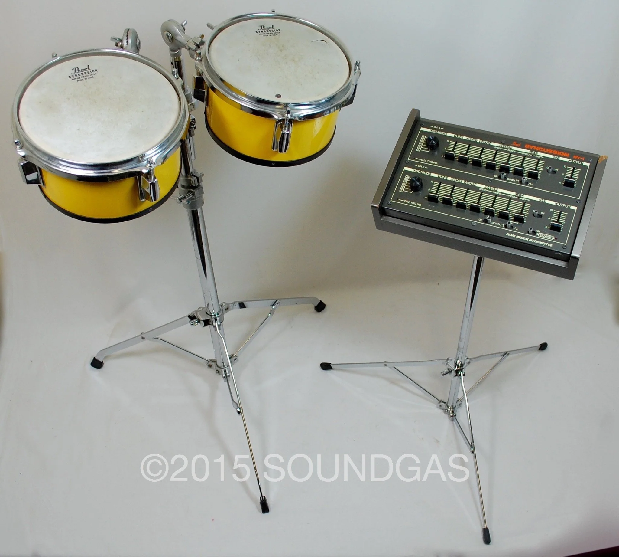 PEARL SYNCUSSION SY-1 + pads & stands - Image 2