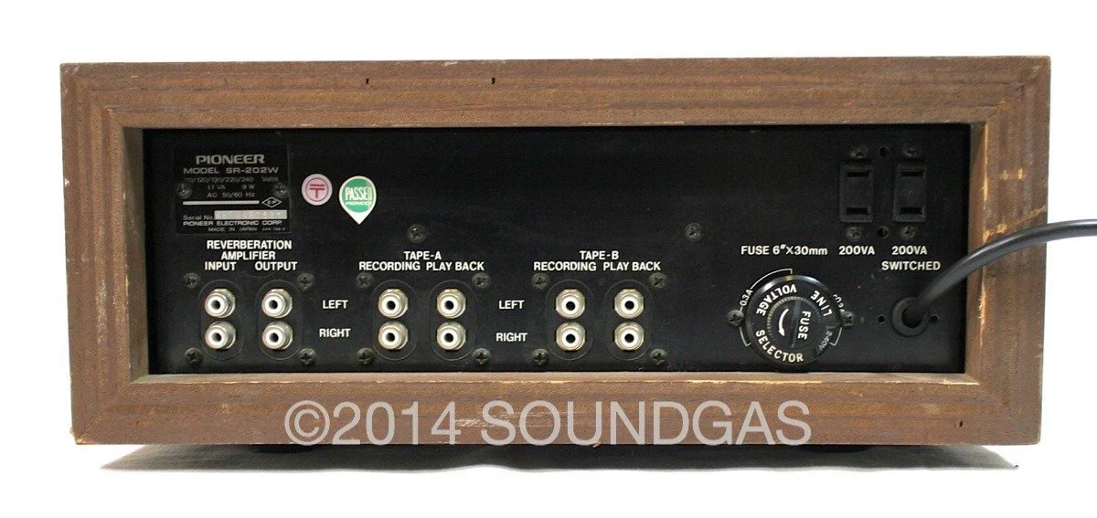PIONEER SR-202W (120v + Transformer) - Image 6