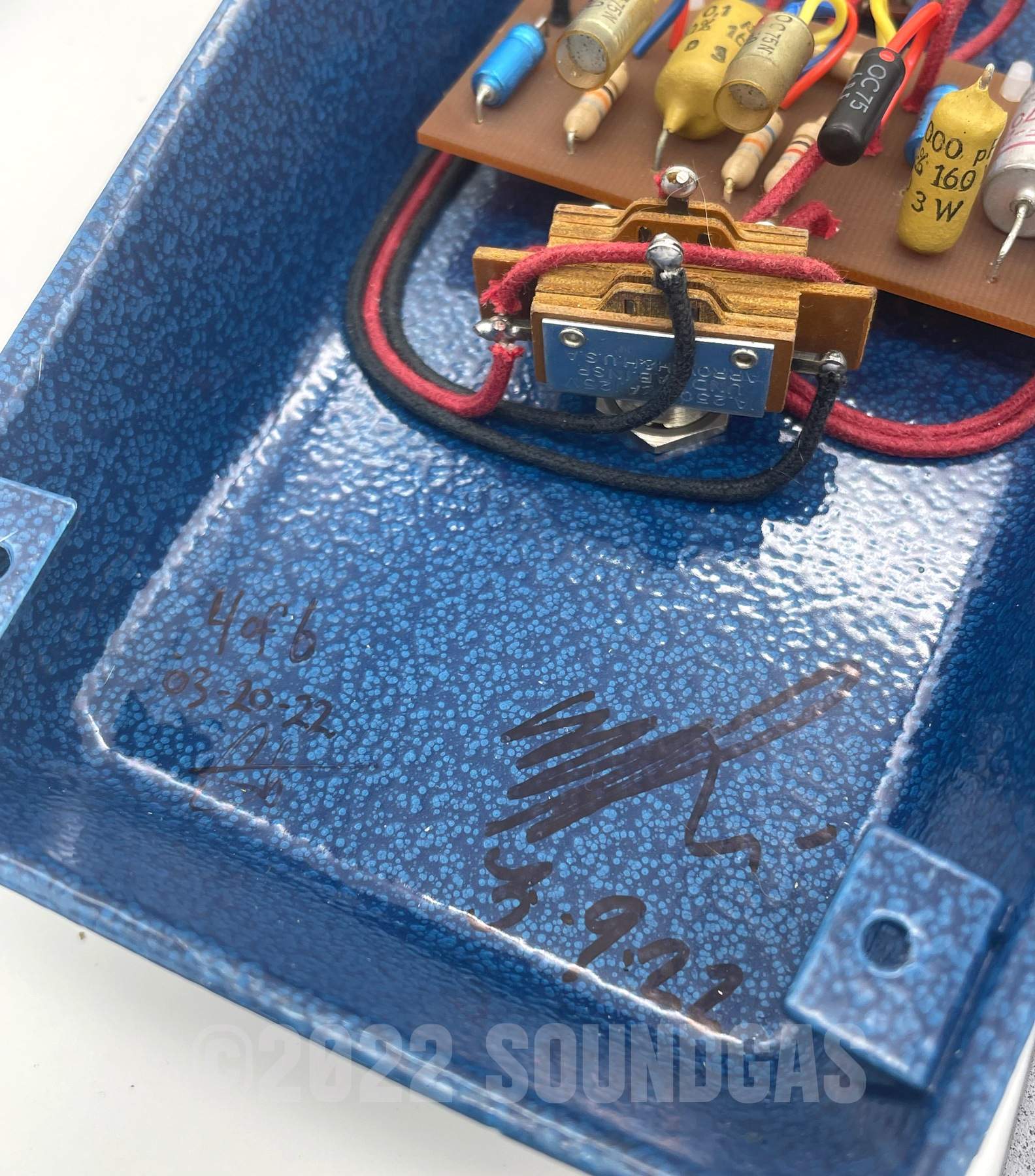 R2R Electric Aged Supa MKII Fuzz Rupert 1964 Norelco - Image 12