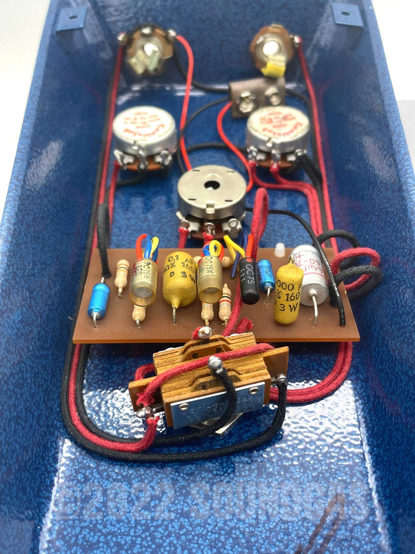 R2R Electric Aged Supa MKII Fuzz Rupert 1964 Norelco - Image 13