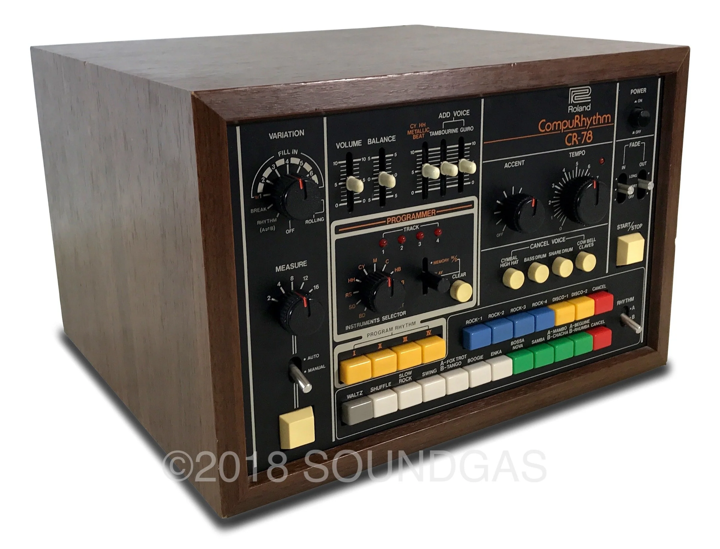 Roland CR-78 CompuRhythm 220v - Image 3