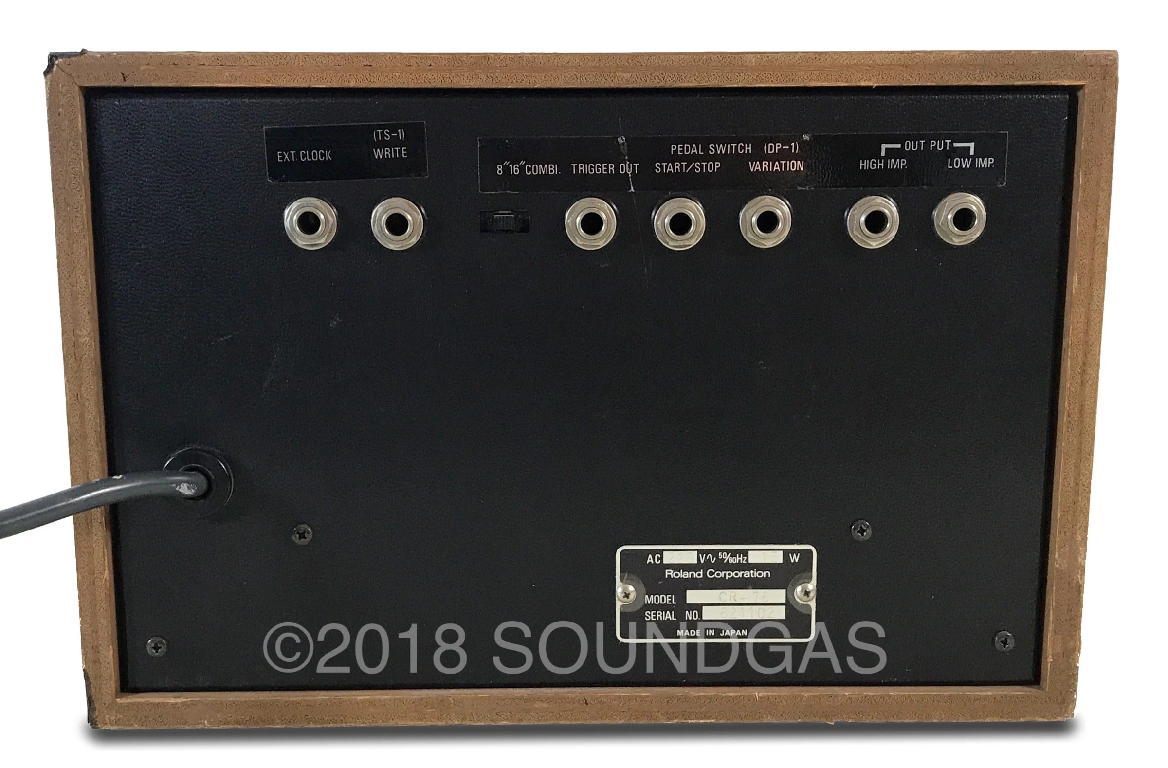 Roland CR-78 CompuRhythm 220v - Image 4