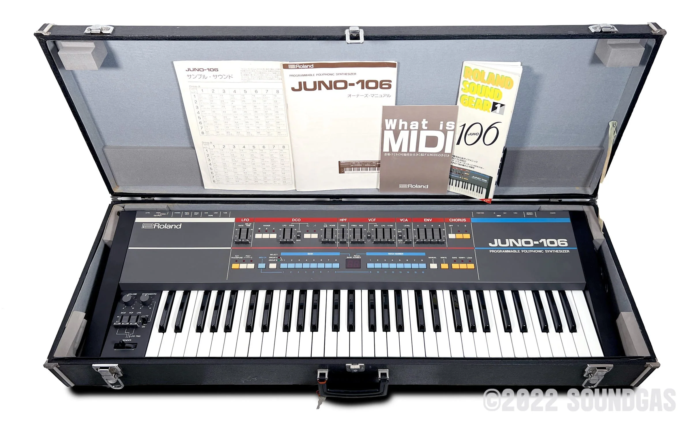 Roland Juno-106 - Near Mint - Image 20