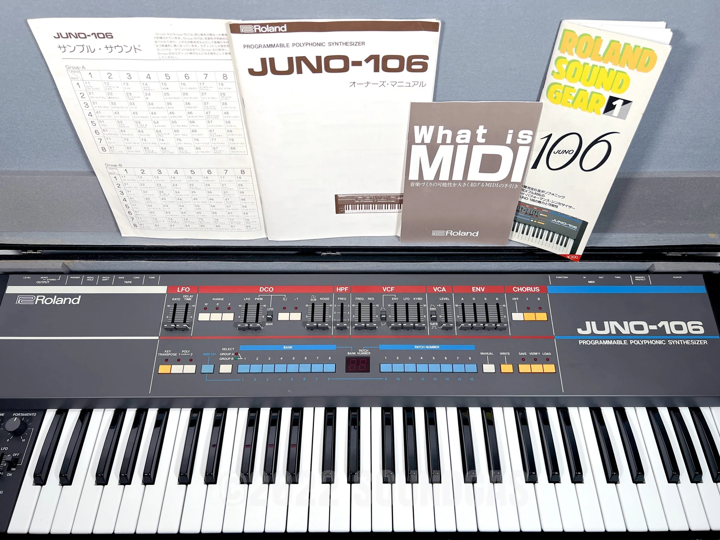 Roland Juno-106 - Near Mint - Image 3
