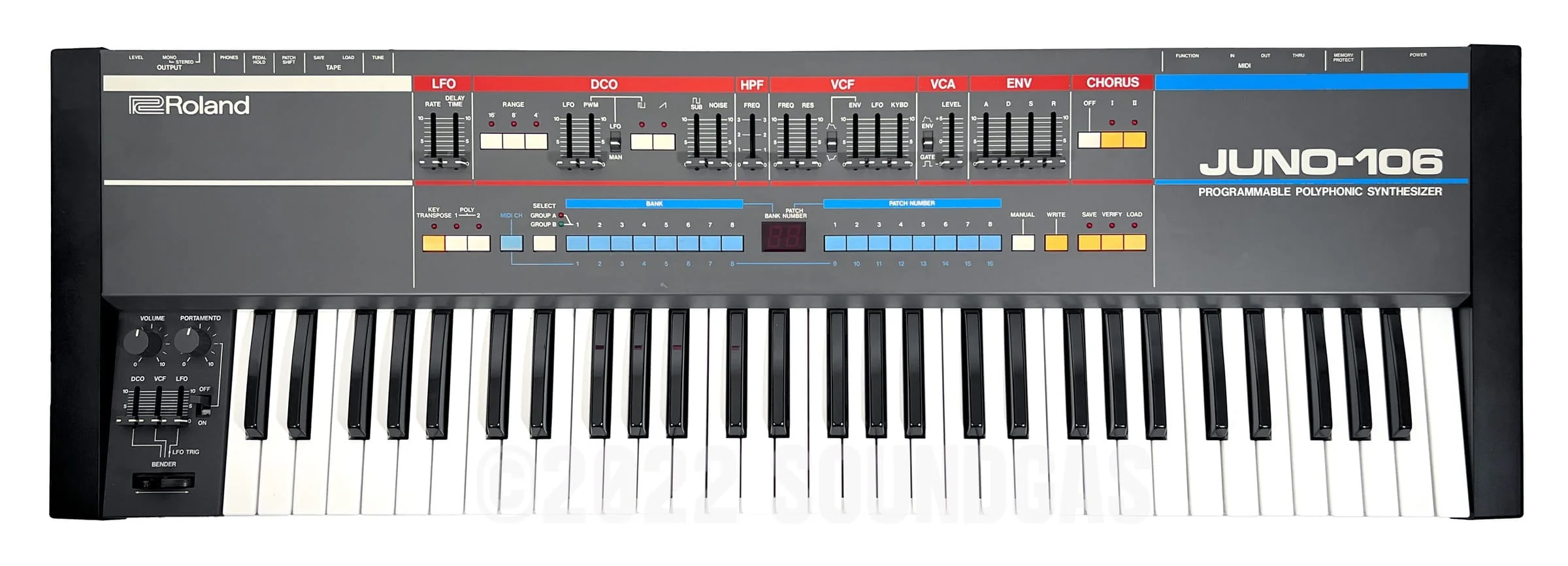 Roland Juno-106 - Near Mint - Image 4