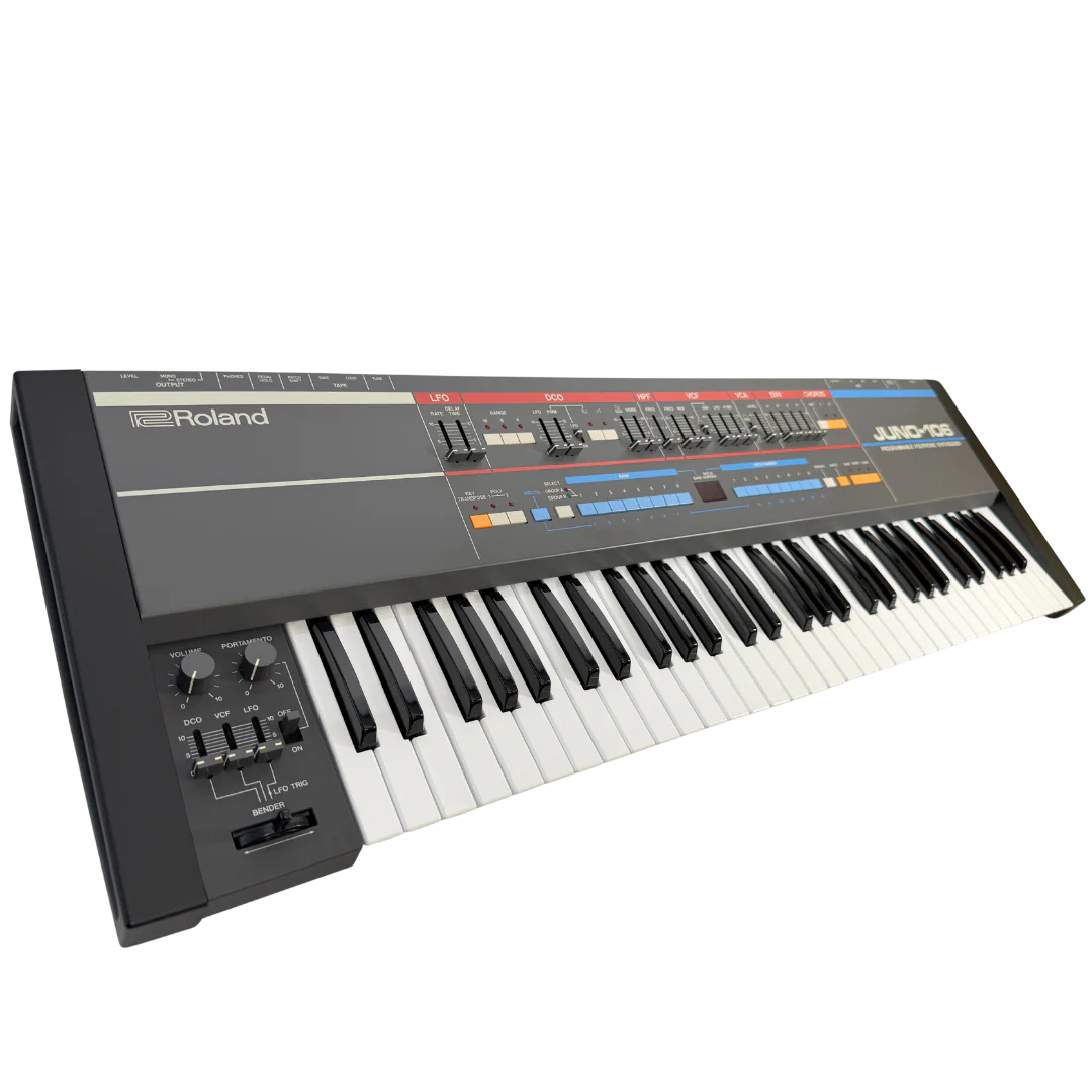 Roland Juno-106 NOS/Boxed For Sale - SN 554310 - Image 6