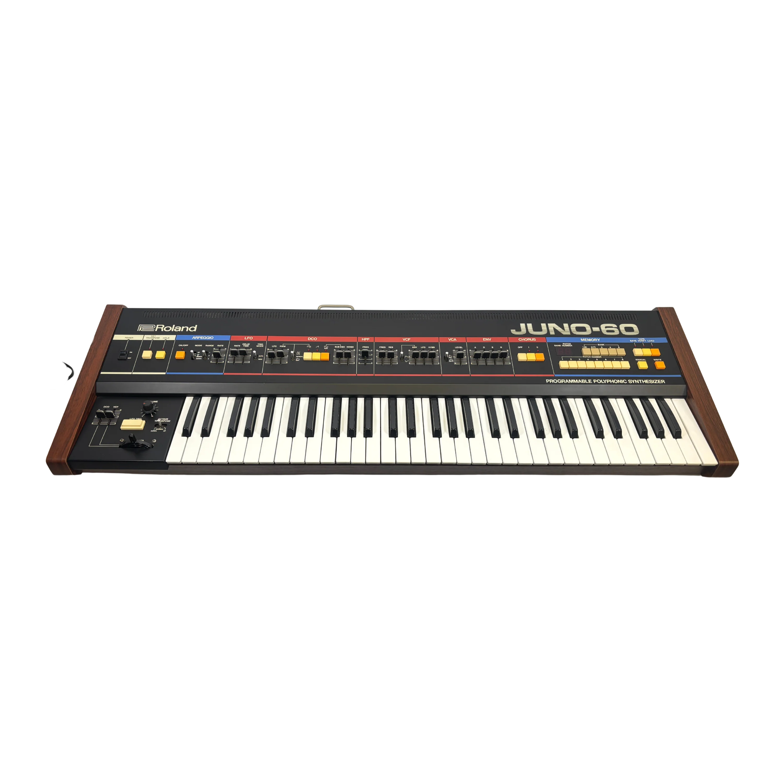 Roland Juno-60 Factory Fresh/Cased  - SN 291295 - Image 3