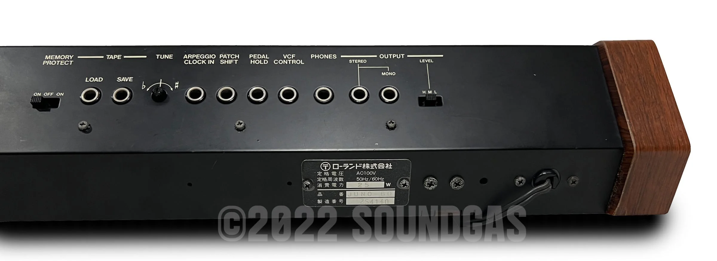 Roland Juno-60 (Unserviced) - Image 8