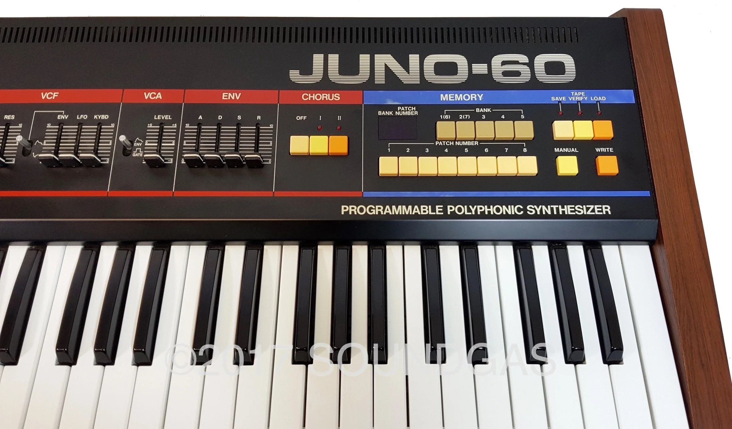 Roland Juno-60 with Original Case - Image 9