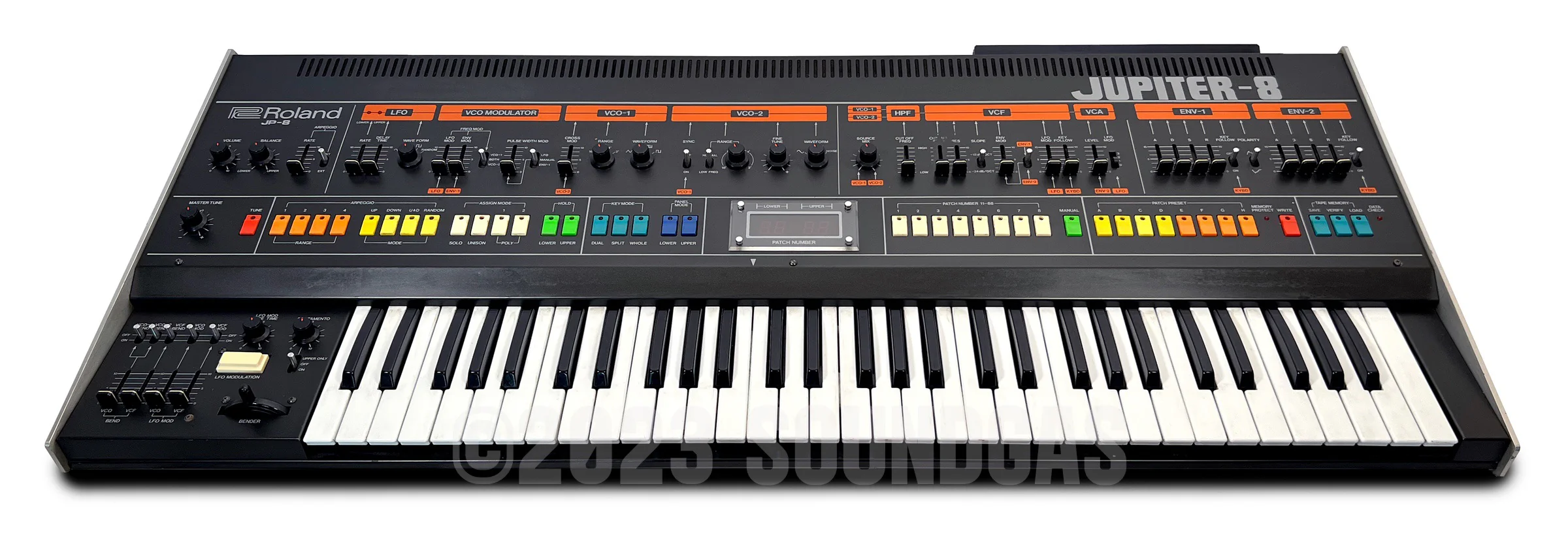 Roland Jupiter-8, Kenton Midi - Image 2