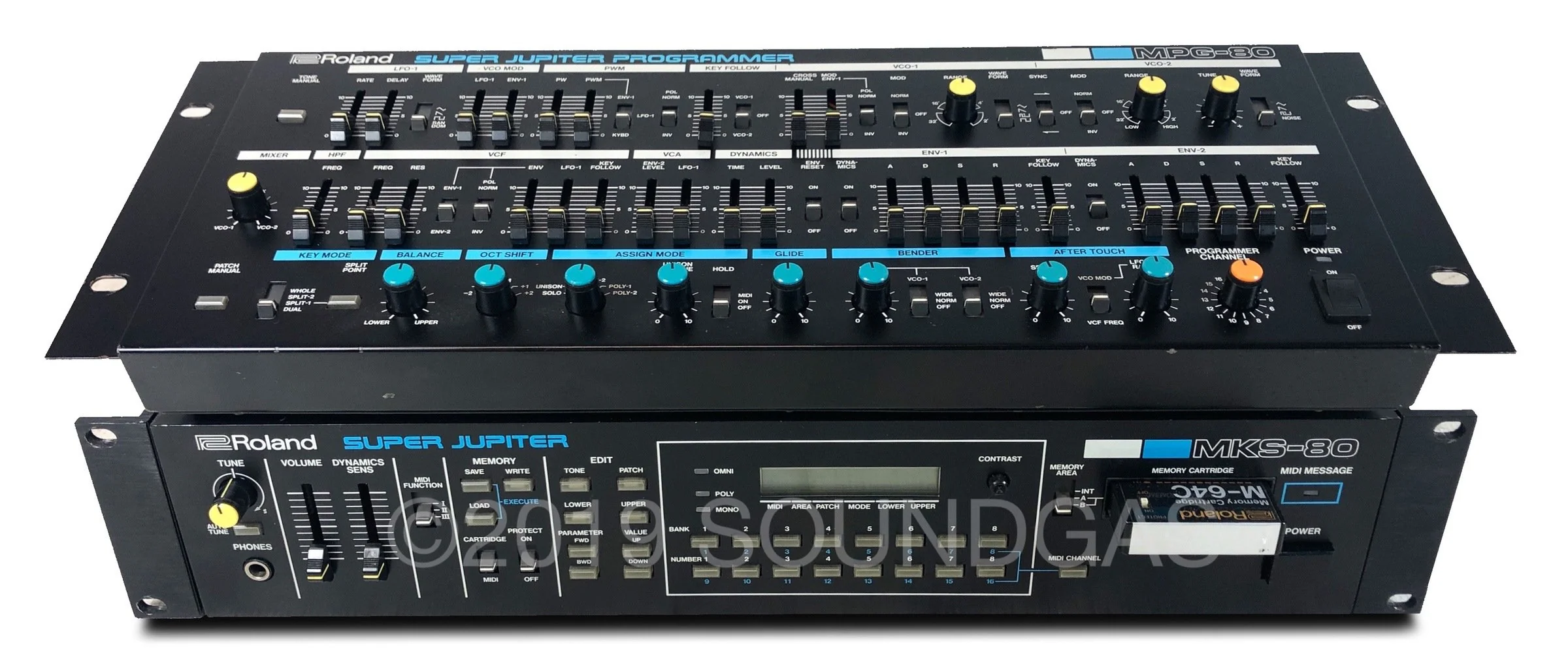 Roland MKS-80 Super Jupiter and MPG-80 Programmer - Image 9