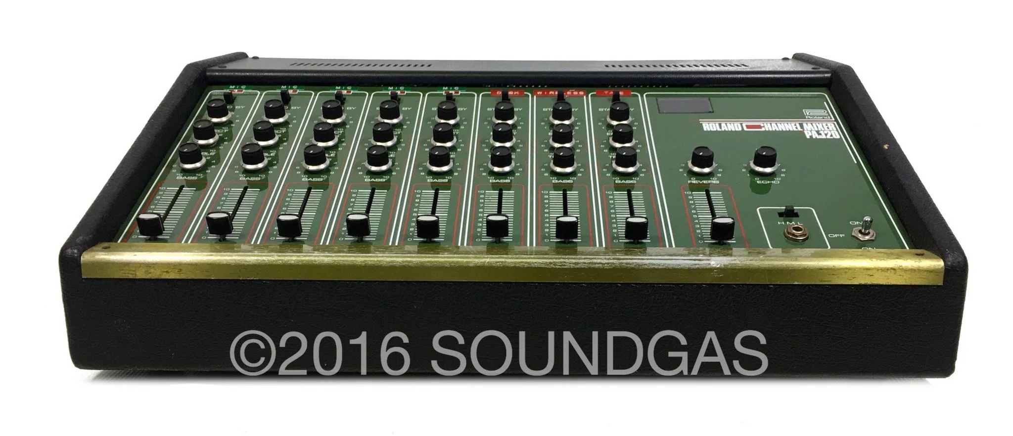 Roland PA.120 Spring Reverb Mixer - Image 2